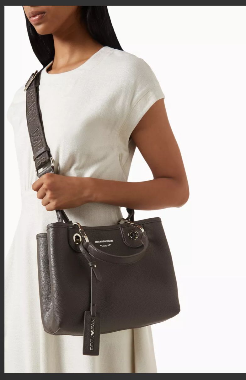 Emporio Armani Ladies Handbag side view
