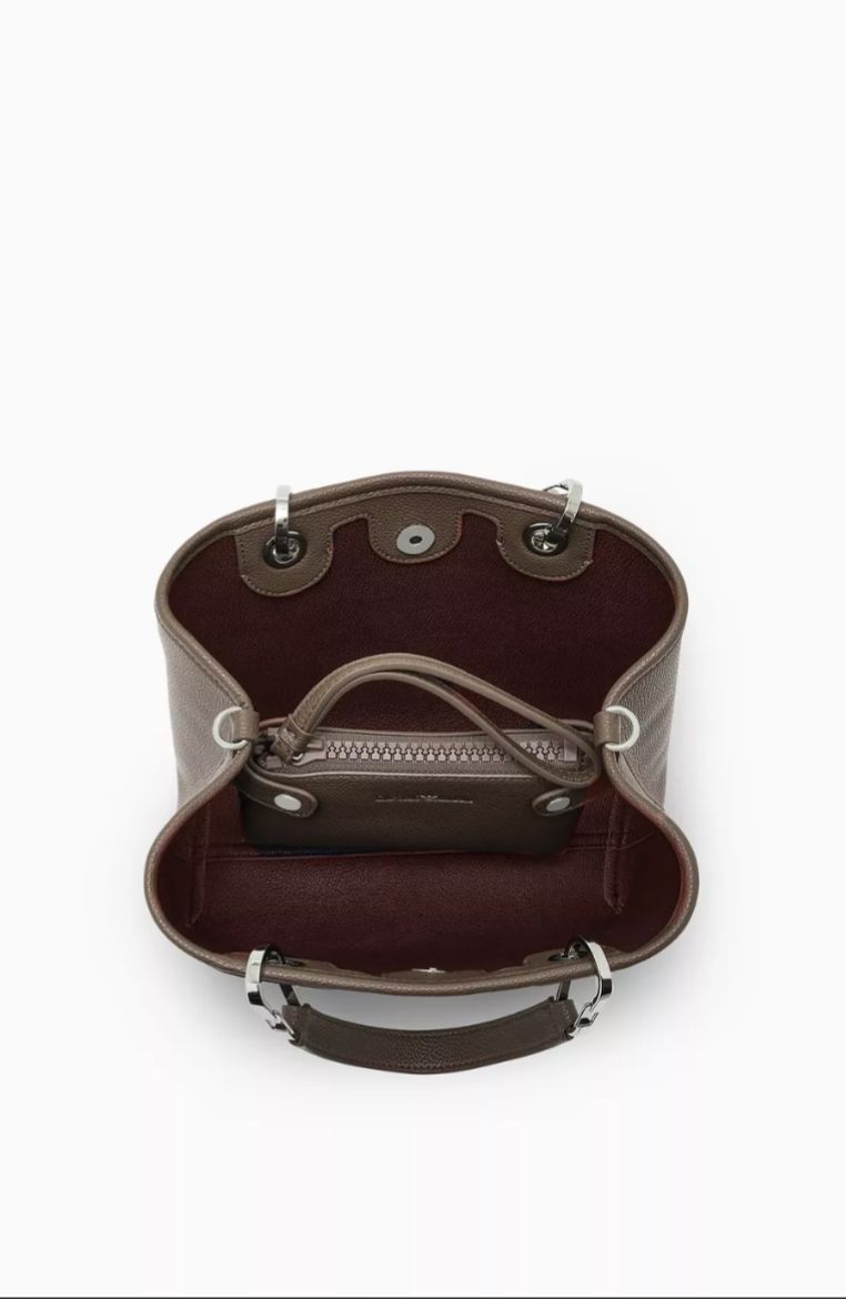 Emporio Armani Ladies Handbag back view