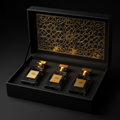 Hind Al Oud Gold Gift Box - Open Black Box